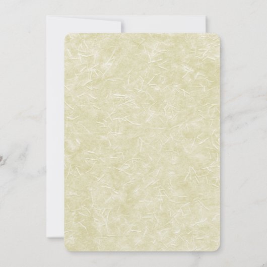 健全なシニア誕生日を抱く友人 招待状 (裏面)