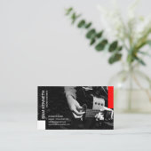 健全なスタジオの生きているギタリストエンジニア 名刺 (スタンド正面)