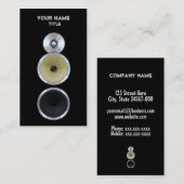 健全なスピーカーエンジニアの名刺 名刺 (正面/裏面)