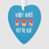 健全なハート オーナメント (正面)