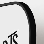 健全なハート ピックルボールラケット (左詳細)