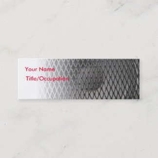 健全なバンドAmpのスピーカー音楽 スキニー名刺