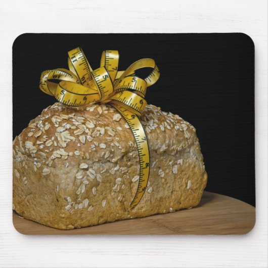 健全なパン塊 マウスパッド (正面)