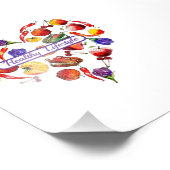 健全なライフスタイル選択エクササイズ-ハート フォトプリント            (角)