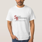 健全なルネサンスの基本的なTシャツ(白い) Tシャツ (正面)