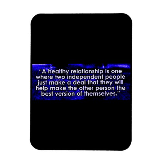 健全な人間関係引用文の定義 マグネット (縦)