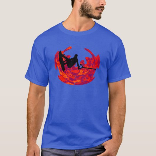 健全なWAKEBOARDER Tシャツ (正面)