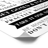 健全やる気を起こさせるな社会のサポート規則 ポスター (角)