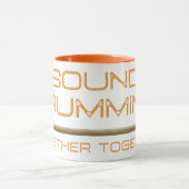 健全マグを一緒に一緒にドラムをたたきます マグカップ (中央)