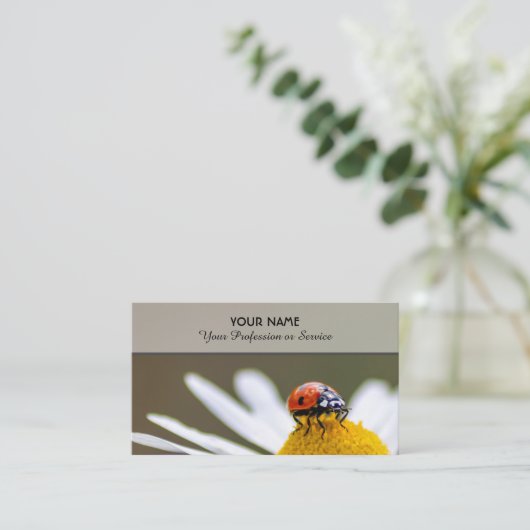 健前向き康に良い 名刺 (スタンド正面)