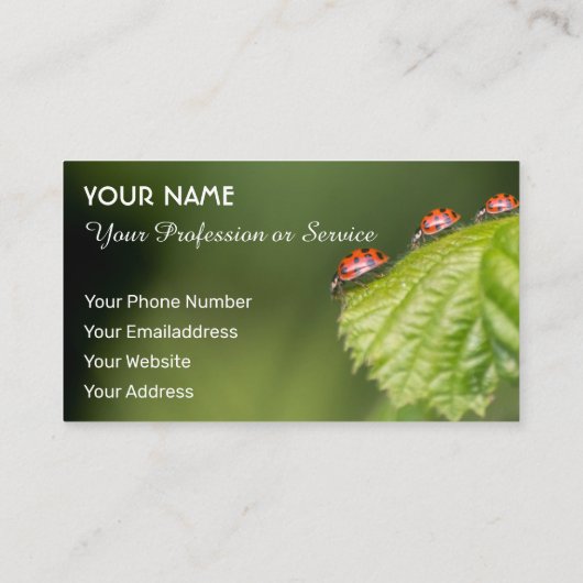 健前向き康に良い 名刺 (裏面)