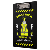 健康おもしろいと安全 | NEBOSH |役員 |ラテ クリップボード (左)