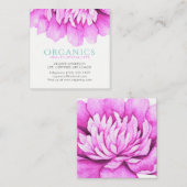 健康および健康名刺 スクエア名刺 (正面/裏面)