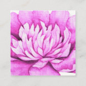 健康および健康名刺 スクエア名刺 (裏面)