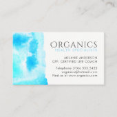 健康および健康名刺 名刺 (正面)