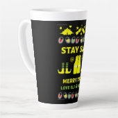 健康および安全クリスマスの贈り物 カフェラテマグ (左アングル)