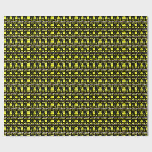 健康および安全クリスマスの贈り物 ラッピングペーパー (フラット)