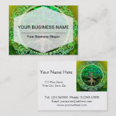 健康および繁栄生命の樹 名刺 (正面/裏面)