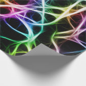 健康でカラフルなニューロン ラッピングペーパー (角)