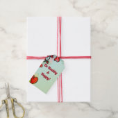 健康で幸せなスカイギフトラベル ギフトタグ (より糸付き)