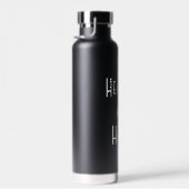 健康で幸せな32ozウォーターボトル ウォーターボトル (右面)