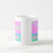 健康で従属的な骨組 コーヒーマグカップ (中央)