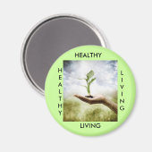 健康で生きて健康で… マグネット (正面/裏面)