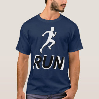 健康とフィットネス走走の Tシャツ