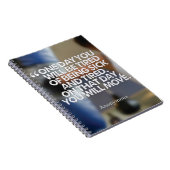 健康とフィットネス やる気を起こさせる ノートブック (右側)