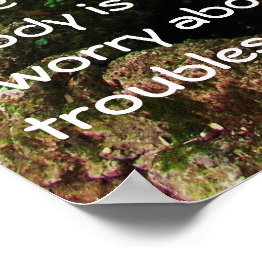 健康と健康に関する美しい仏教引用文 ポスター (角)