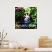 健康と健康に関する美しい仏教引用文 ポスター (キッチン)