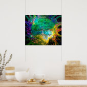 健康と生命力の木 ポスター (キッチン)