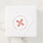 健康と病気のハングオーバーキット ローズゴールド フェイバータグ (インサイチュ)