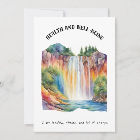 健康と福祉の前向き確認カード シーズンカード (正面)