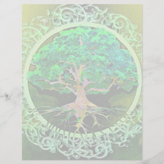 健康と繁栄の木 チラシ (正面)