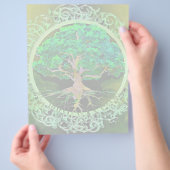 健康と繁栄の木 チラシ (手)