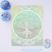 健康と繁栄の木 チラシ (シングル)