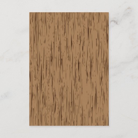 健康なエンクロージャカードを望む素朴な結婚式 エンクロージャーカード (裏面)