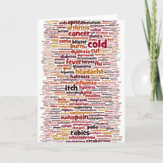 健康なカードを得て下さい-- それがであるものは何でも カード