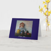 健康なカードを得て下さい カード (黄色い花)