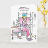 健康なカードを得て下さい カード (黄色い花)