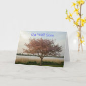 健康なカードを得て下さい カード (黄色い花)