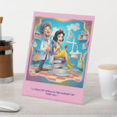 「健康なスマイルが一番美しい」 台座サイン (インサイチュ)