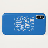 健康なスマイルは美しいスマイルです Case-Mate iPhoneケース (裏面(横))