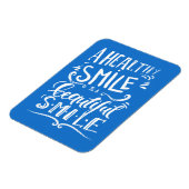 健康なスマイルは美しいスマイル マグネット (左側)