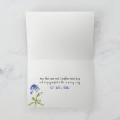 健康なテディー・ベアをすぐに得て下さい カード (内部)