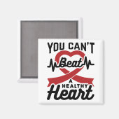 健康なハートはビートできない マグネット (正面/裏面)