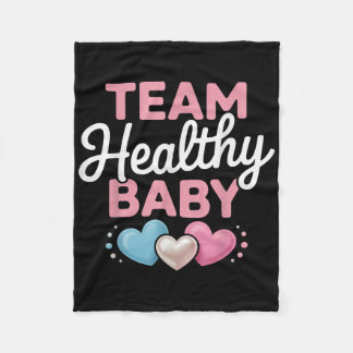 健康なベビーチーム新しい親ママパパジェンダーrevea フリースブランケット