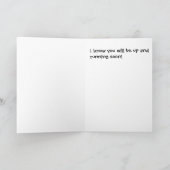 健康なランナーのカードを得て下さい カード (内部)