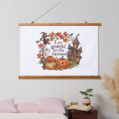 健康な収穫 – 秋予防の促進 吊り下げ型タペストリー (寝室)